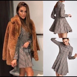 Zara long sleeve short dress